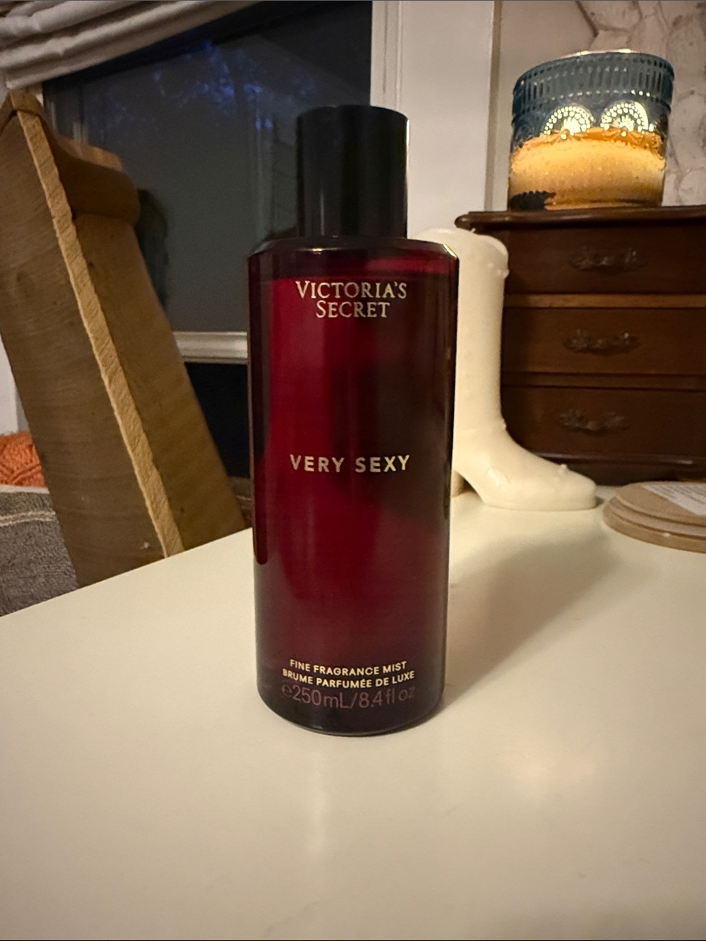 Victoria's Secret Very Sexy Fragrance Mist - Deep Red Bottle